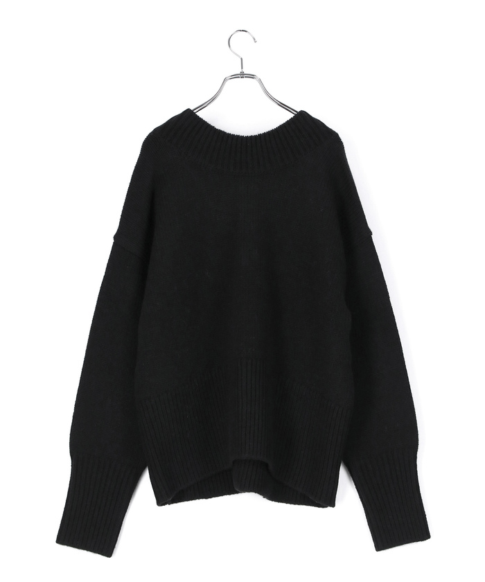 セール】【WEB限定】バックVネックニットプルオーバー