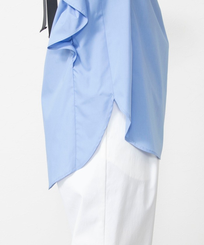 セール 20%OFF】ロールネックバックリボンブラウス(505373115