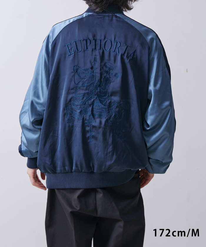 ADAM ET ROPE' EUPHORIA スカジャン M ADAM ET ROPE' スカジャン 「WEB限定」スカジャン ”EUPHORIA