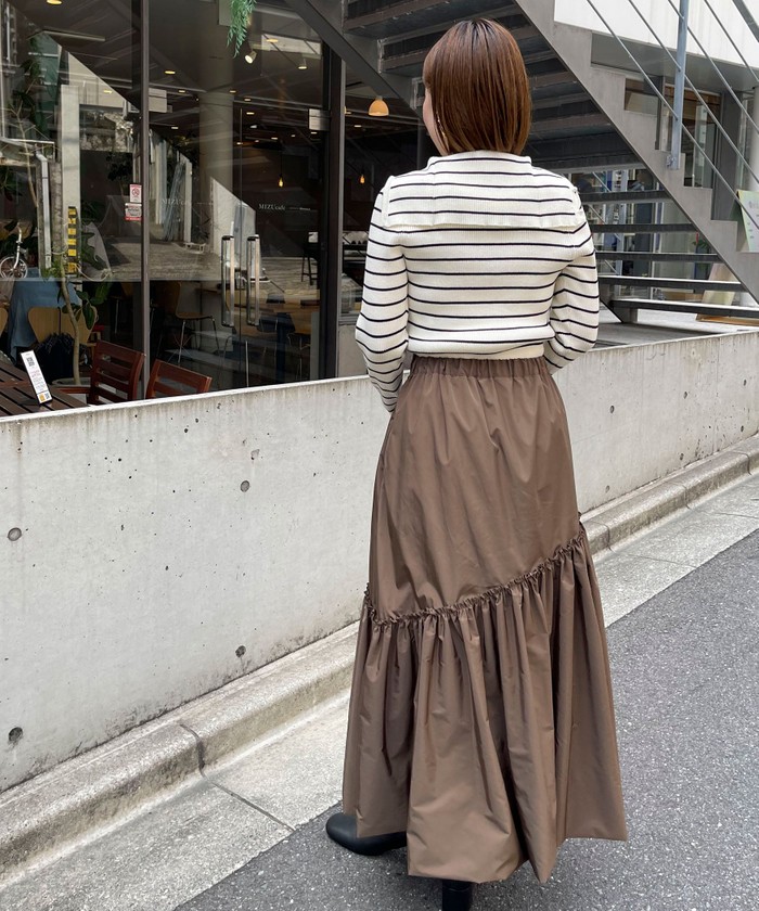 セール 50%OFF】◇【WEB限定】タフタバルーンスカート(505414569