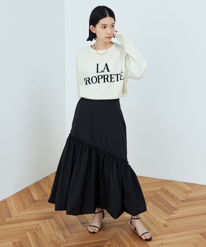セール 50%OFF】◇【WEB限定】タフタバルーンスカート(505414569