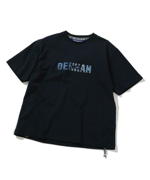 セール 20%OFF】【DENHAM/デンハム】30 /2 天竺ロゴTシャツ