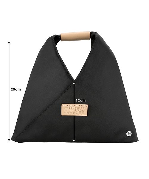 MM6 Maison Margiela ブラック ハンドバッグ エムエムシックス メゾン マルジェラ MM6 Maison Margiela