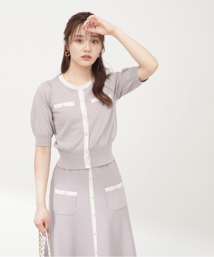 セール 50%OFF】【TVドラマ着用】クラシカルバイカラーニット