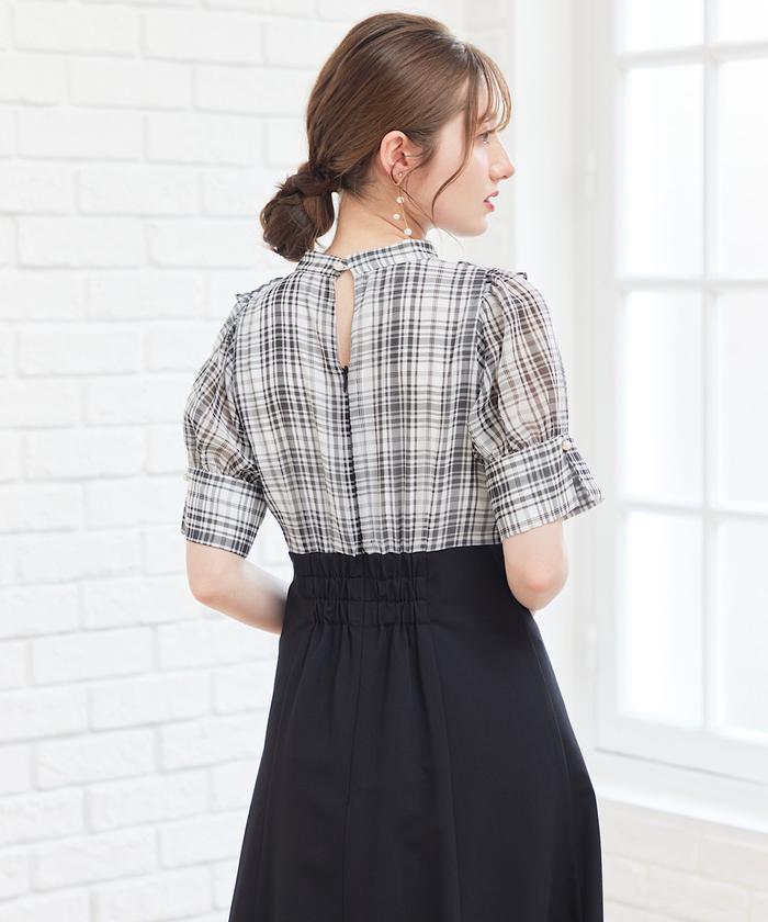 CHICWISH★シフォンストッキングラッフルワンピース☆ CHICWISH☆シフォンストッキングラッフルワンピース☆ (Chicwish