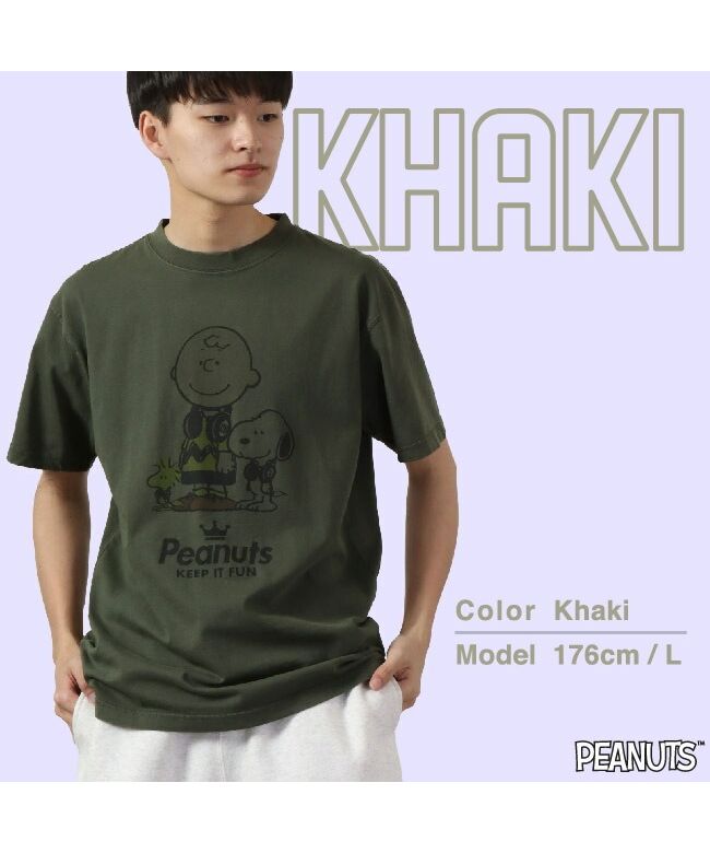 クーポン】ピーナッツ PEANUTS スヌーピー Tシャツ 半袖 音楽