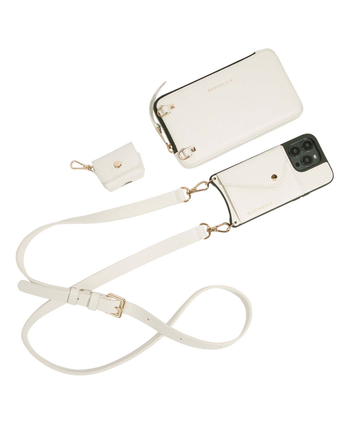 BANDOLIER(バンドリヤー) iPhoneX 肩掛け ケース 連れ出し