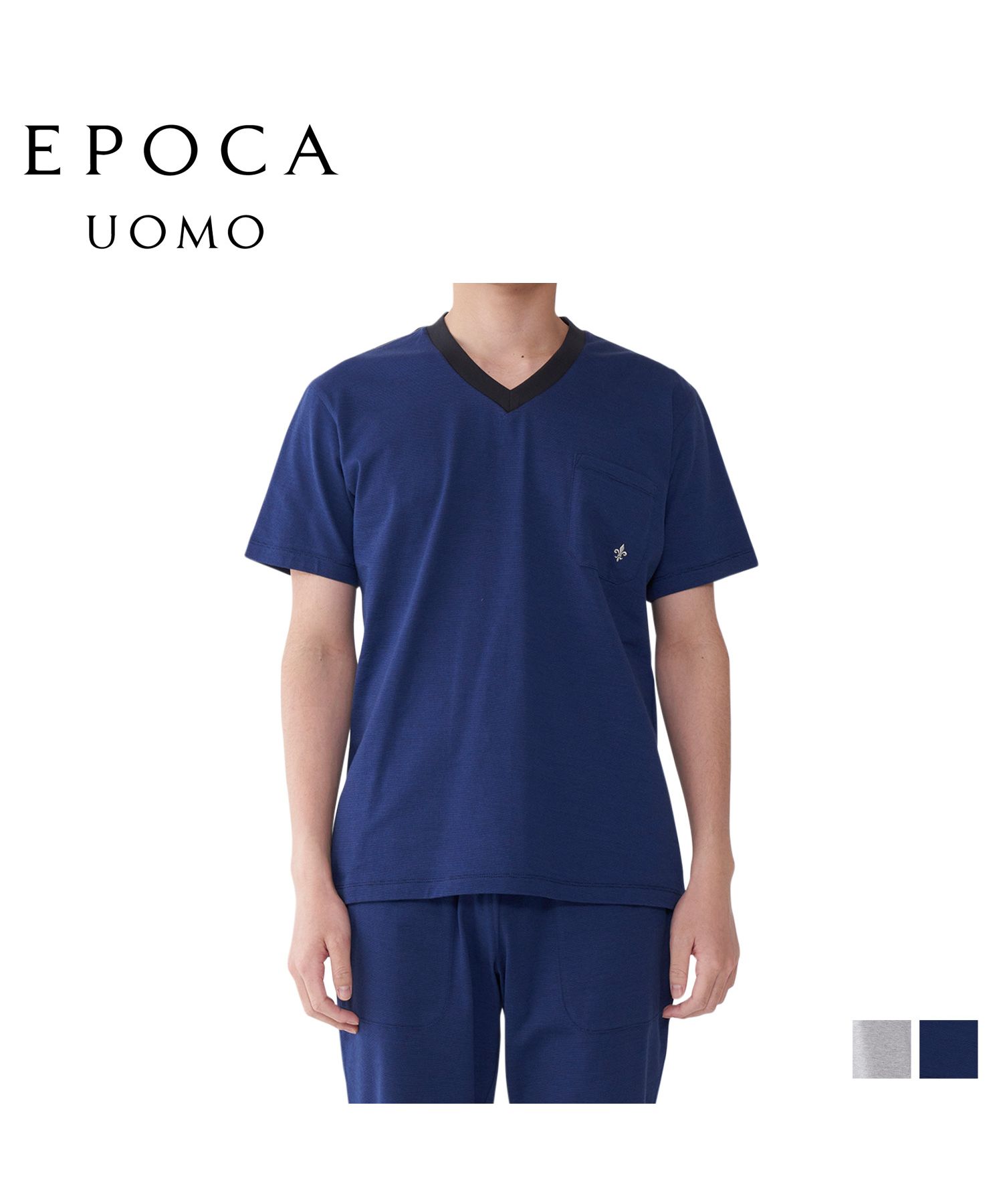 エポカ ウォモ EPOCA UOMO Tシャツ 半袖 インナーシャツ ホーム