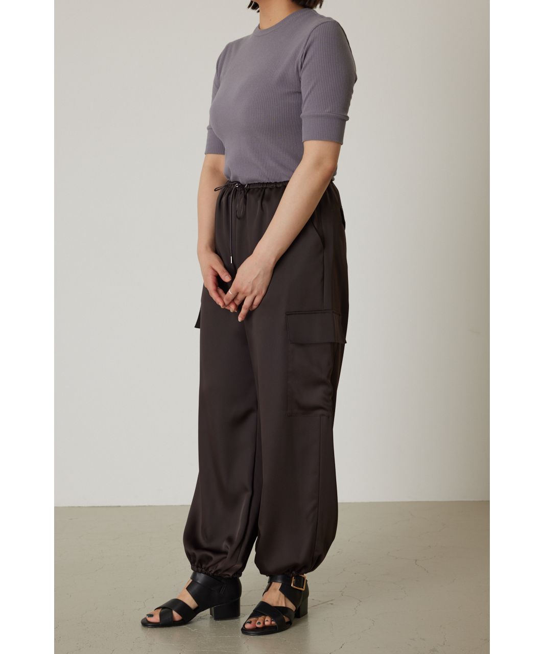 Satin volume cargo PT(505426088) | リムアーク(RIM.ARK) - d