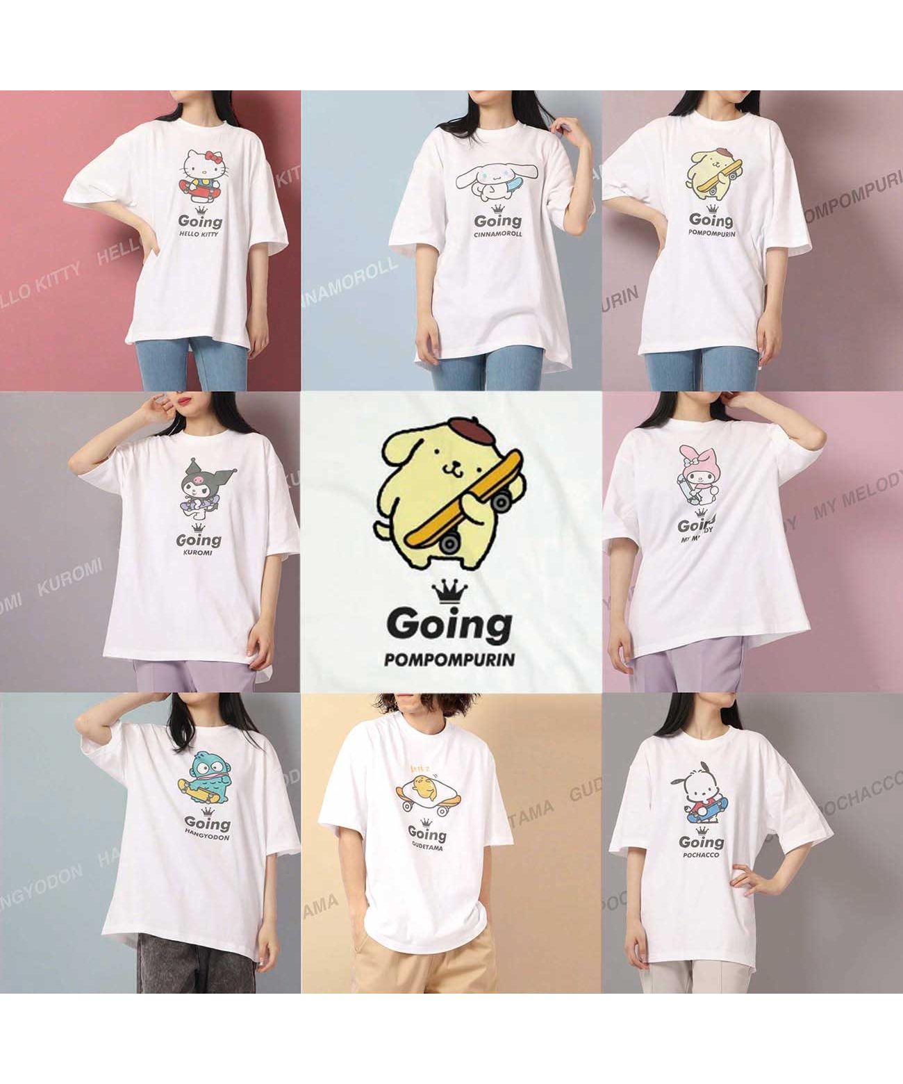クーポン】サンリオ Sanrio ポムポムプリン Tシャツ ストリート