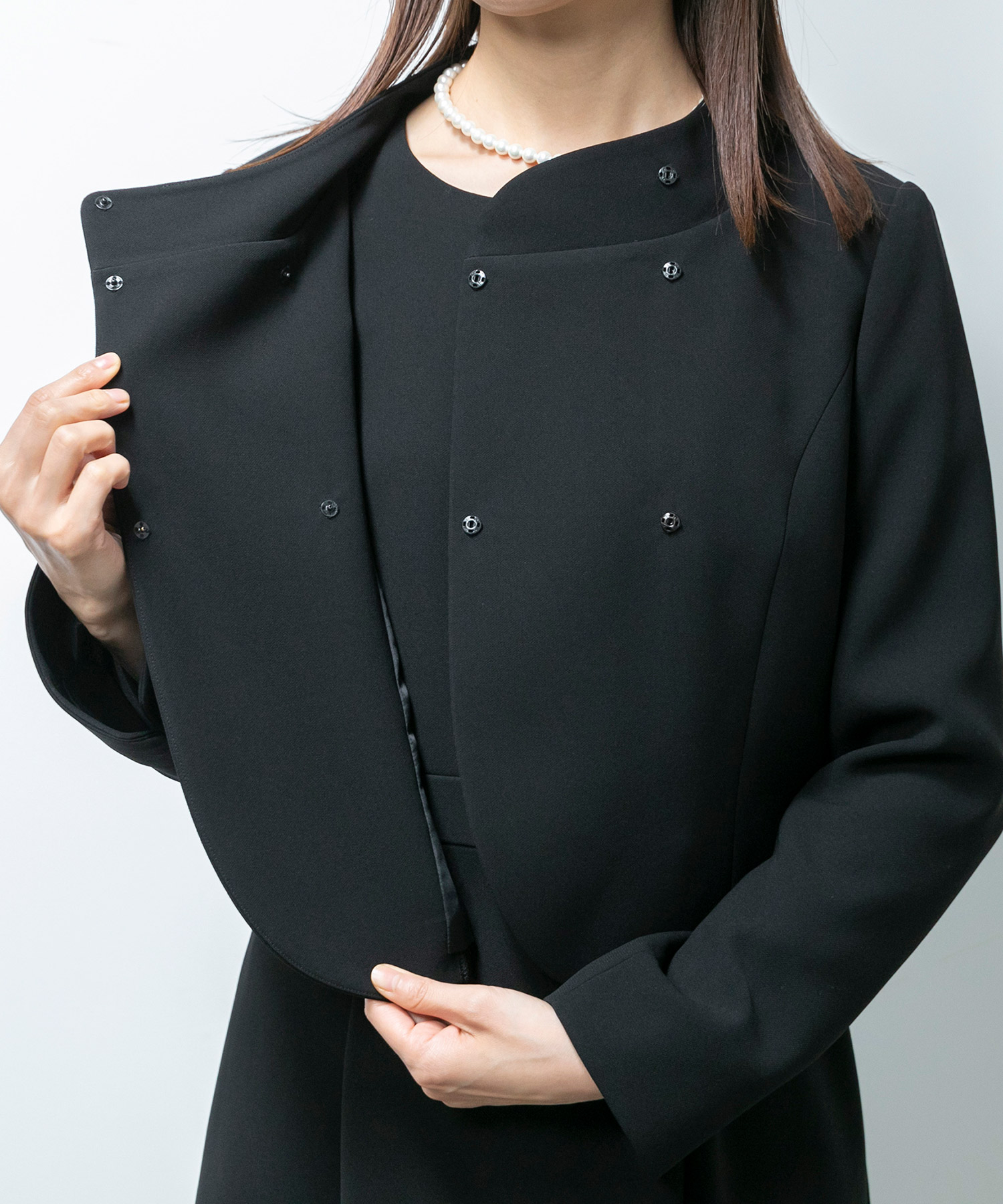 セール 50%OFF】喪服/礼服/ブラックフォーマルスーツ/ジャケット