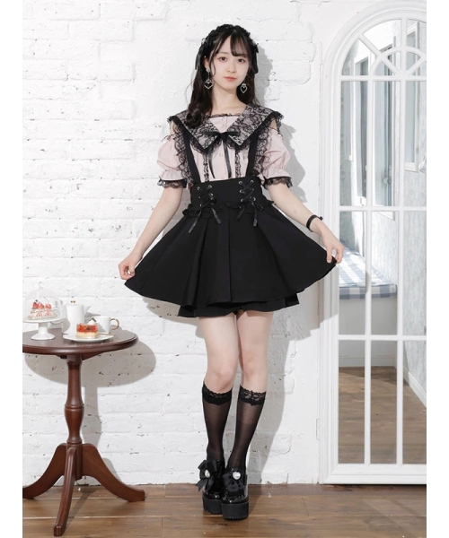 ⭐︎新品未使用⭐︎ ゴルチェ　セーラー　トップス　ブラック　プルミエ ⭐︎新品未使用⭐︎ ゴルチェ セーラー トップス ブラック