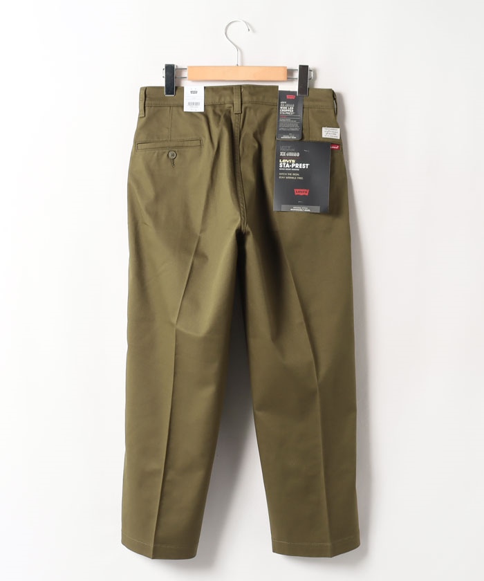 Levi's/リーバイス】XX CHINO STA-PREST WIDE LEG CROPPED Levi's/リーバイス】XX CHINO STA-PREST WIDE LEG CROPPED