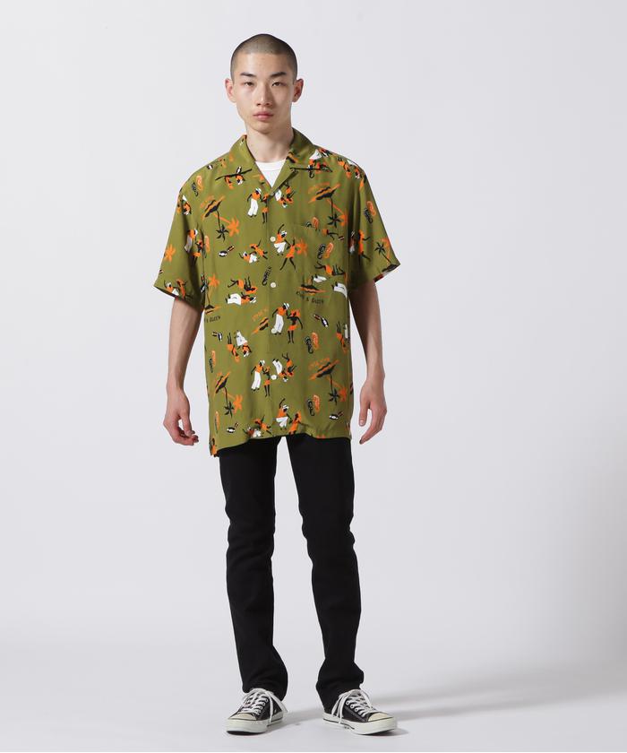 Aloha Blossom アロハシャツ 42 KING&QUEEN Aloha Blossom/アロハ ブロッサム/KING＆QUEEN SHIRTS/アロハ