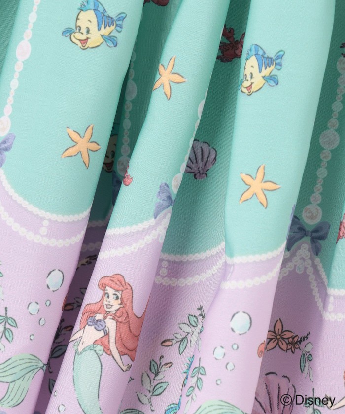 anyFAM 【ディズニープリンセス】アート Tシャツ&総柄スカート 130新品 セール 30%OFF】【ディズニープリンセス】総柄 プリント