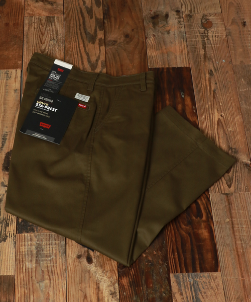 Levi's/リーバイス】XX CHINO STA-PREST WIDE LEG CROPPED Levi's/リーバイス】XX CHINO STA-PREST WIDE LEG CROPPED