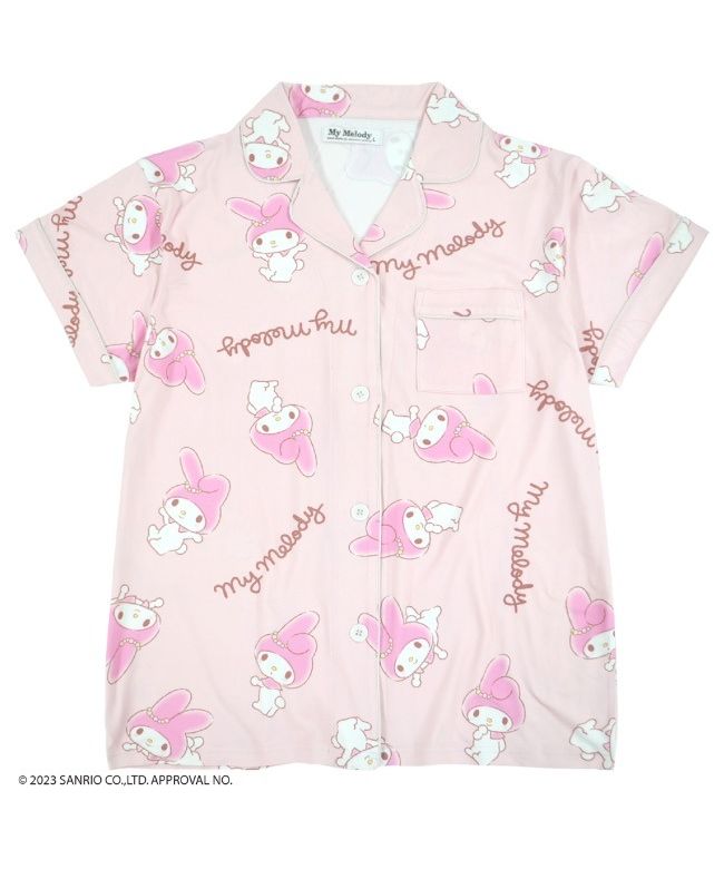 サンリオ My Melody マイメロ 半袖パジャマ上下セット 新品 Mサイズ サンリオ Sanrio マイメロ マイメロディ サンリオ 半袖 トップス