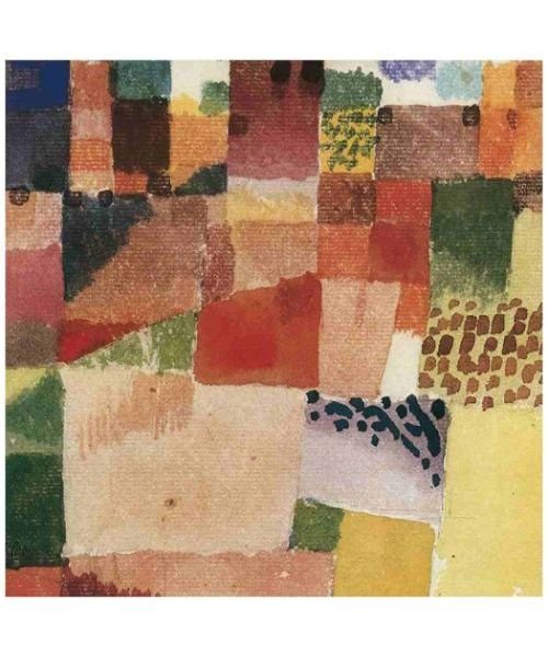 TUSHITA 2024 Calendar 壁掛けカレンダー2024年 Paul Klee － Polychromatic Poetry