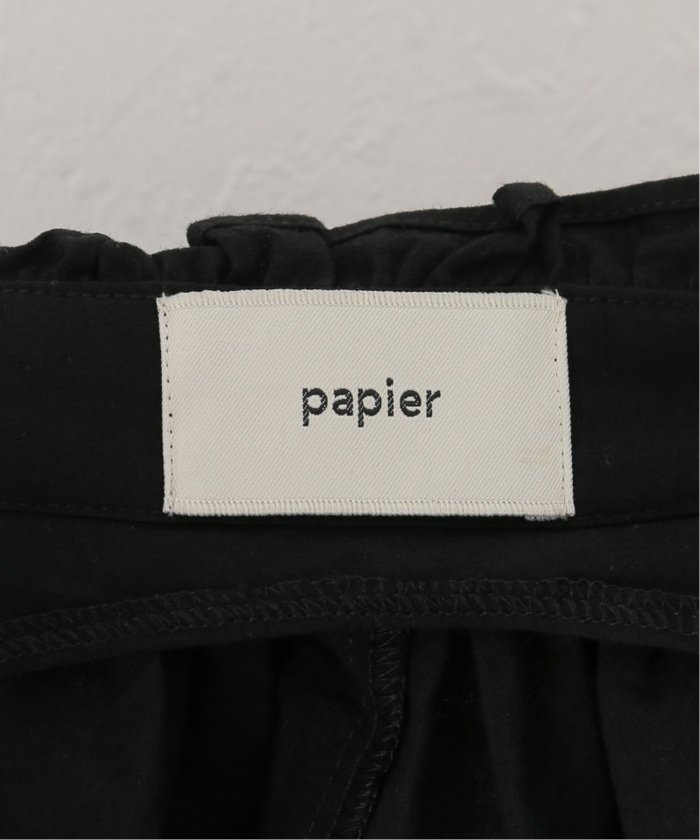 papier/パピエ】 Holder ブラウス(505431558) | スローブ イエナ(SLOBE