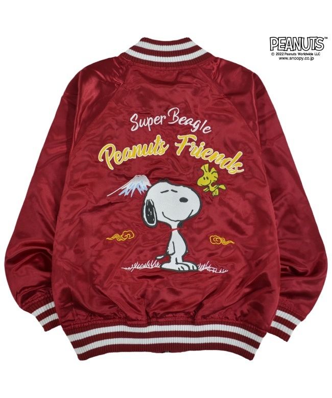 クーポン】ピーナッツ PEANUTS スヌーピー スカジャン アウター