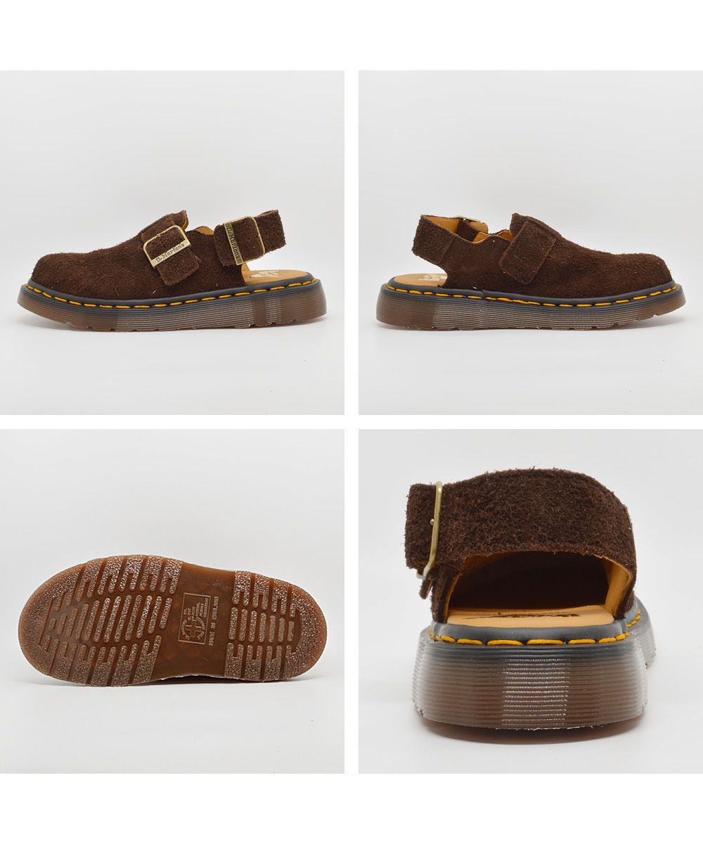 特価【Dr Martens】Jorge II ファー スエード ミュール ふわふわ Amazon | Dr. Martens 女性用 Jorge II フェイクファー裏地付き