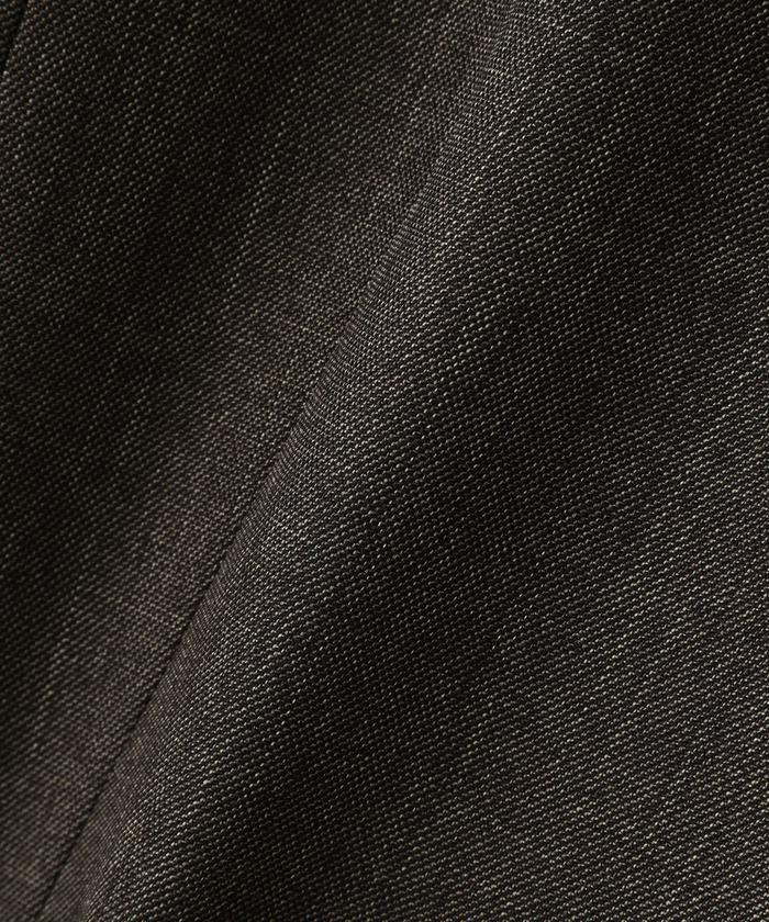 シャークスキンセットアップシリーズ>ノーカラージャケット23AW