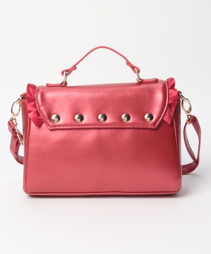 mezzopiano いちごショルダーバッグ RED 未使用 極美品】メゾピアノ いちご ショルダーバッグ MEZZO
