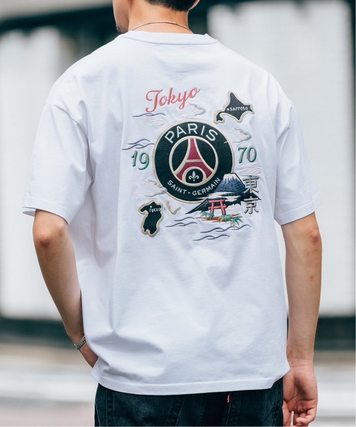 Paris Saint－Germain】TOKYO刺しゅう Tシャツ(505391138