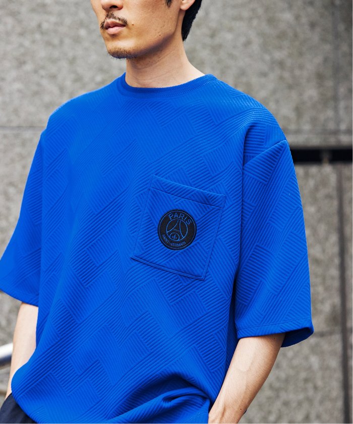 Paris Saint－Germain】3Dジオメトリックパターン Tシャツ