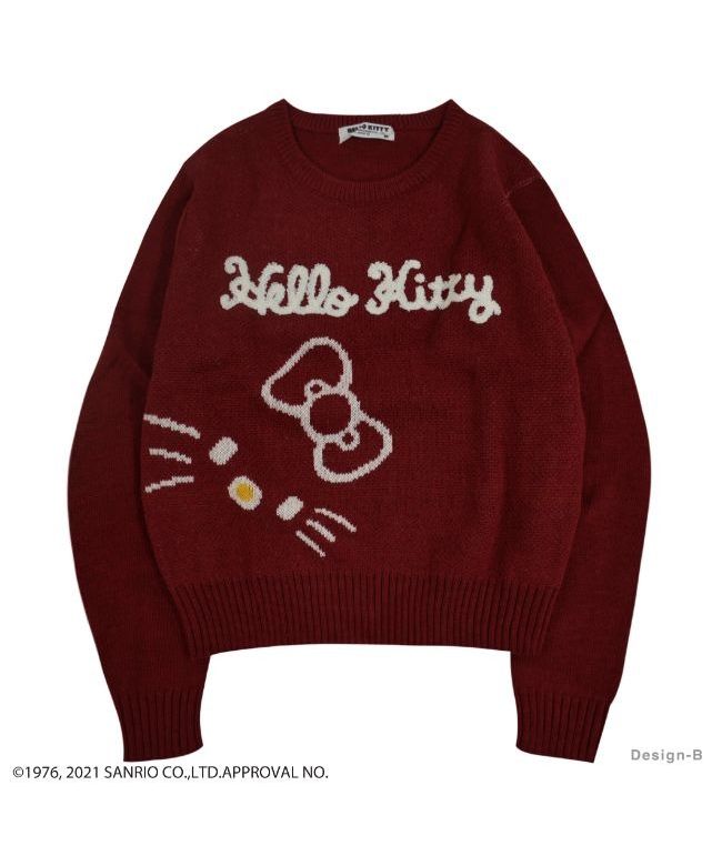 サンリオ Sanrio ハローキティ インターシャ セーター サガラ