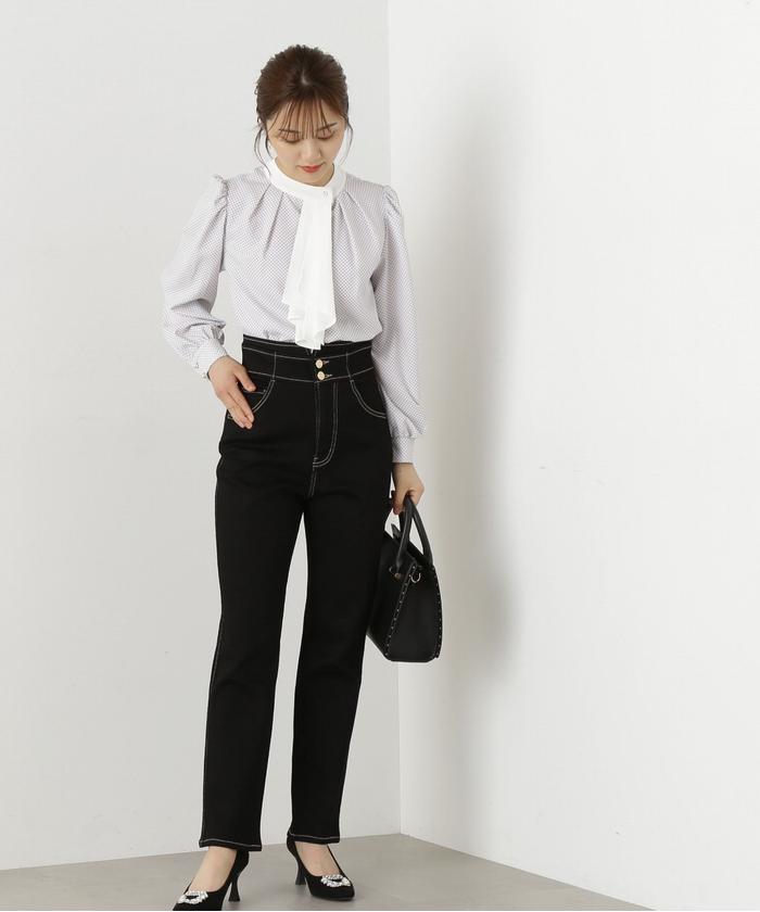 【12月スーパーSALE 15%OFF】 セール 30%OFF】テーパードデニムパンツ(505426848 パンツ