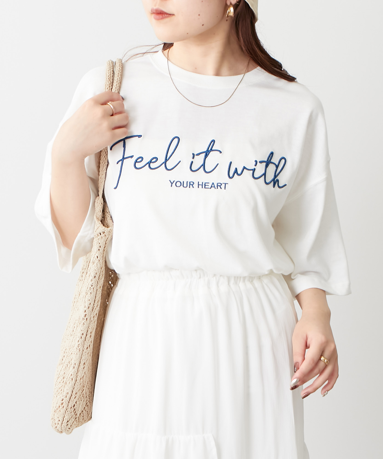 セール】【人気シリーズ】厚盛り刺繍ロゴBIGTシャツ(505427730