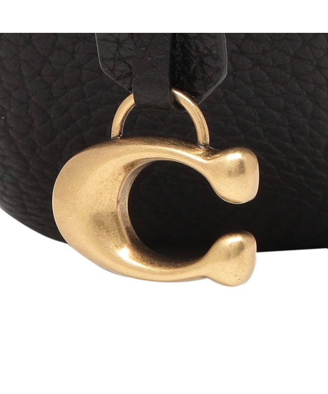 COACH コーチブラック ショルダーバッグ　レディース　ブラック状態良好 コーチ ショルダーバッグ ルナ ブラック レディース COACH CC439
