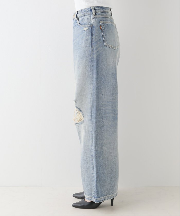 5 1/2 FRONT CRUSHED DENIM