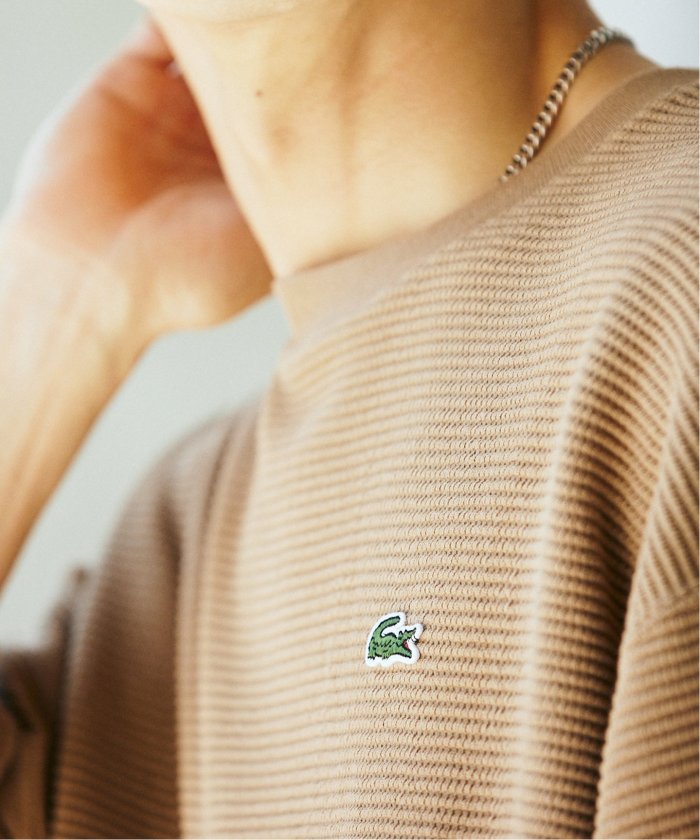 セール】【LACOSTE / ラコステ】別注 オーバーサイズ ヘビーピケ L/S T