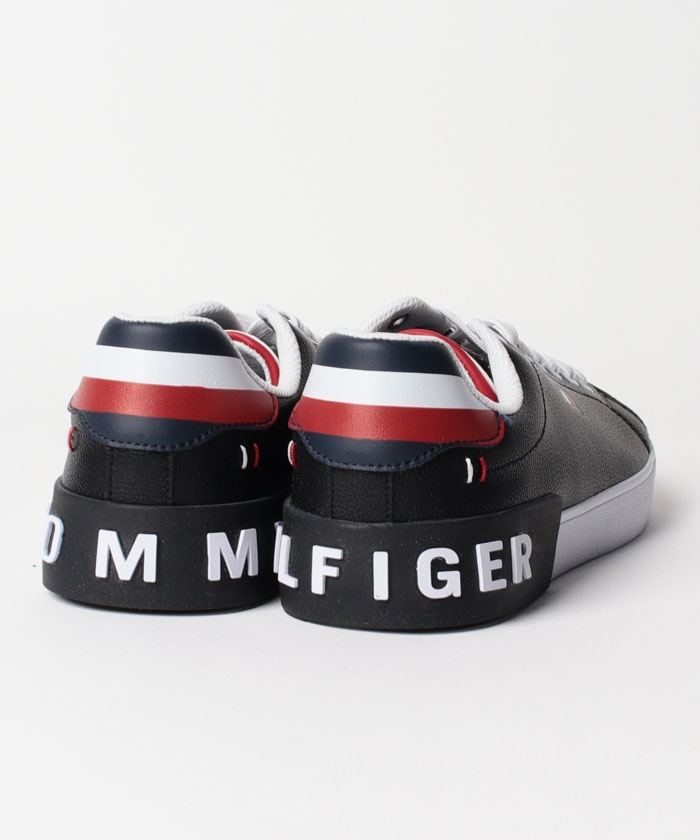 トミー TOMMY HILFIGER (トミーヒルフィガー) ロゴ刺繍 クルーネック