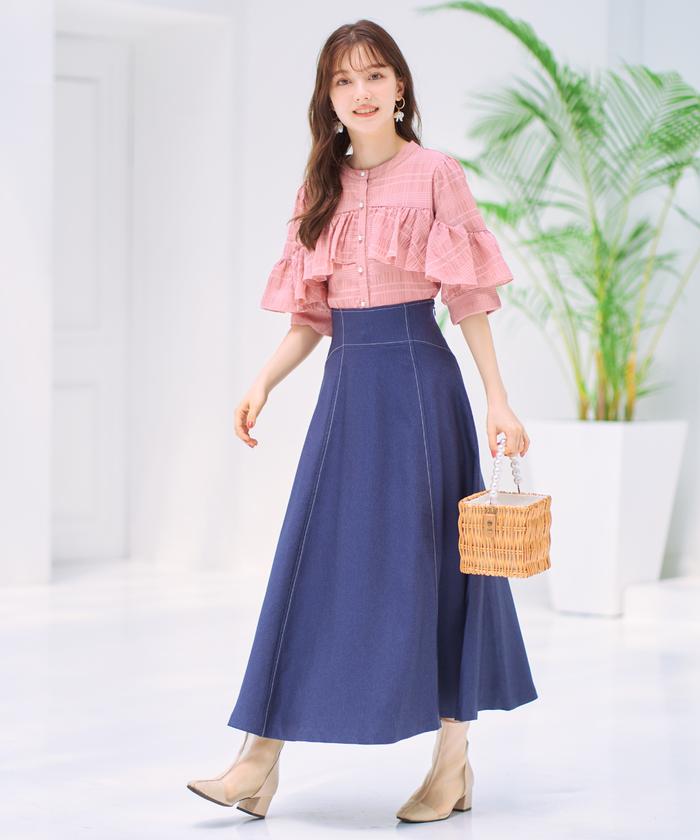 デニムフレアスカート(505436079) | ウィルセレクション