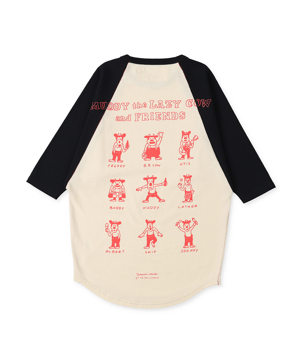 ゴートゥーハリウッド02ビンテージ天竺アーミーパフスリーブTEE＊