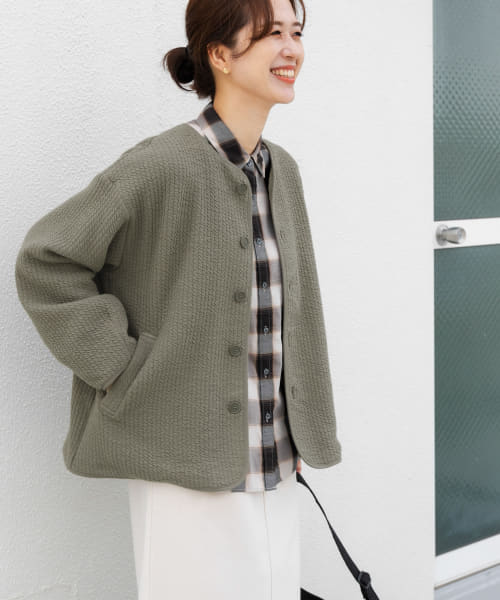 URBAN RESEARCH DOORS - 新品タグ◉ DOORS キルトノーカラー