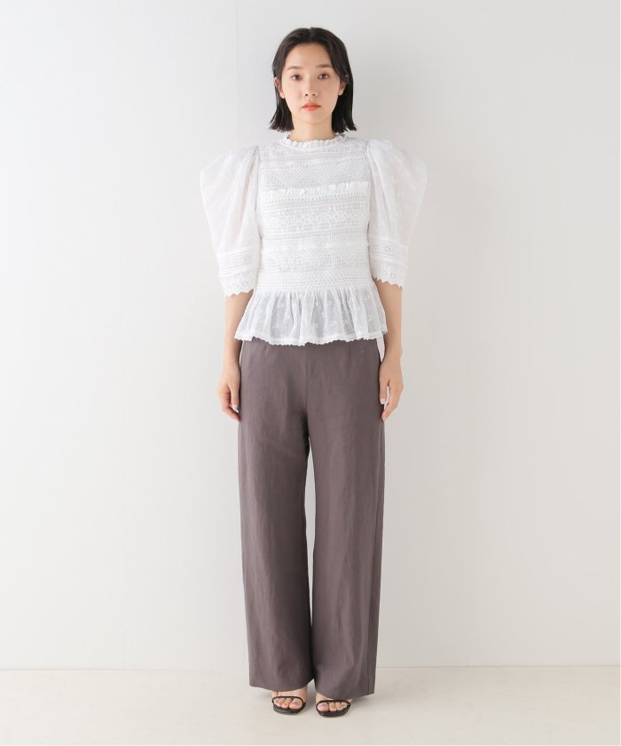 Sea New York/シー ニューヨーク】OLGA HAND SMOCKING PUFF SLV