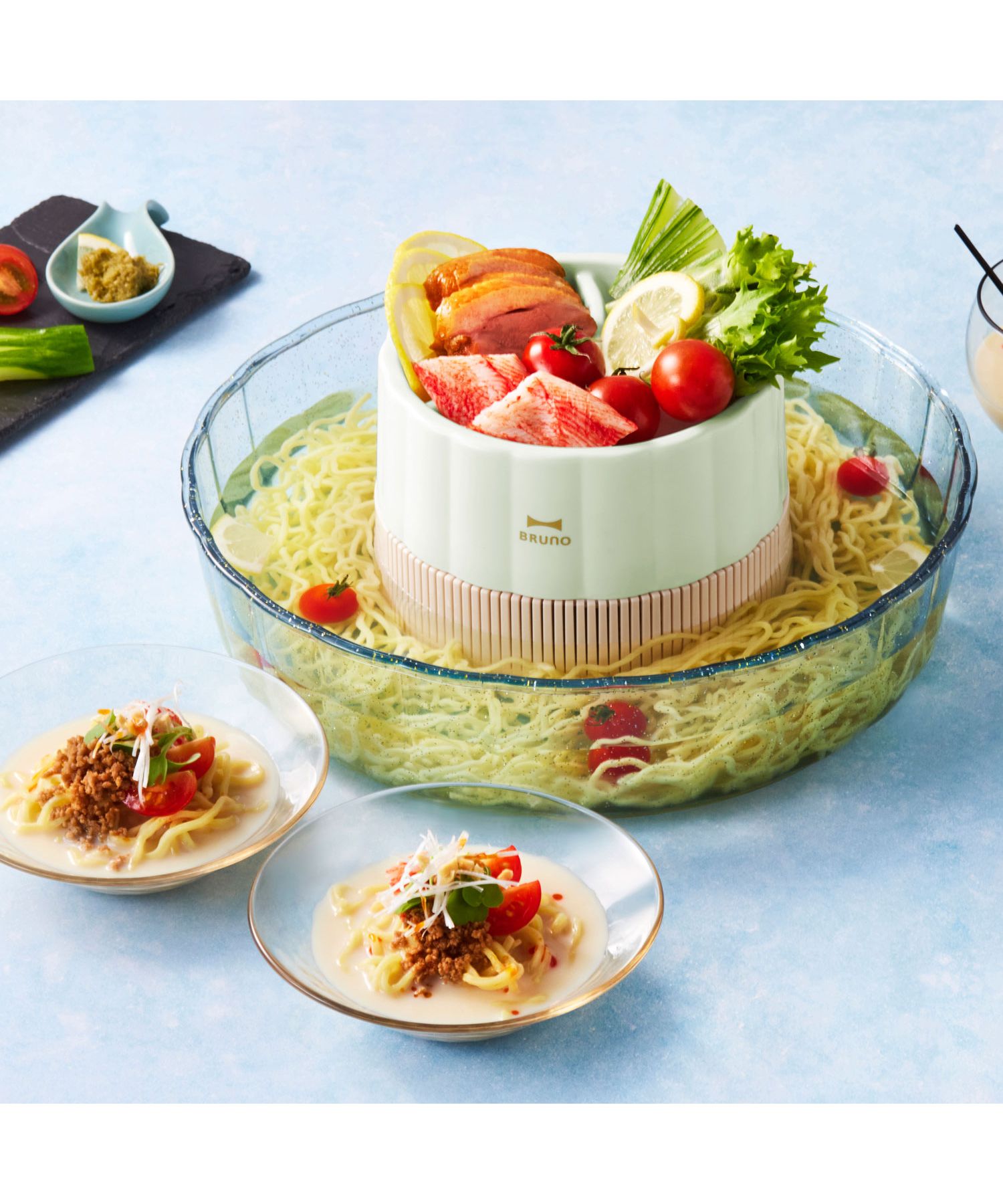 BRUNO 流しそー麺　グランデ　未使用品 2025年最新】bruno 流しそうめん グランデの人気アイテム - メルカリ