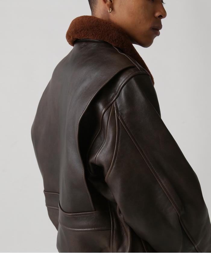 奇跡のサイズ　ヴィンテージ　G-1 A-2 フライトジャケット　ラムレザー　3L オンラインショップ】 vintage 90s leather ヴィンテージ