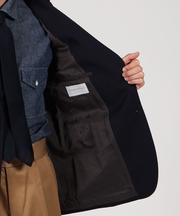 JACQUEMUS 23f/w 2B シングル テーラード ジャケット ブレザー MORE10%OFF対象〉ラムレザー シングルブレステッド2Bジャケット