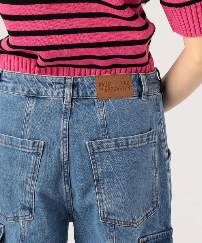 BAUM UND PFERDGARTEN シームディティール　デニムパンツ セール】BAUM UND PFERDGARTEN シームディティールデニムパンツ