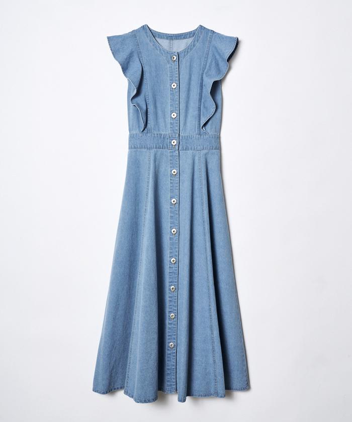 【DIESEL】D-Mary デニム バンドゥ ワンピース メアリー ロング 11/22(火)新作情報！明日はUND 3WAY DENIM DRESSなどがいよいよ