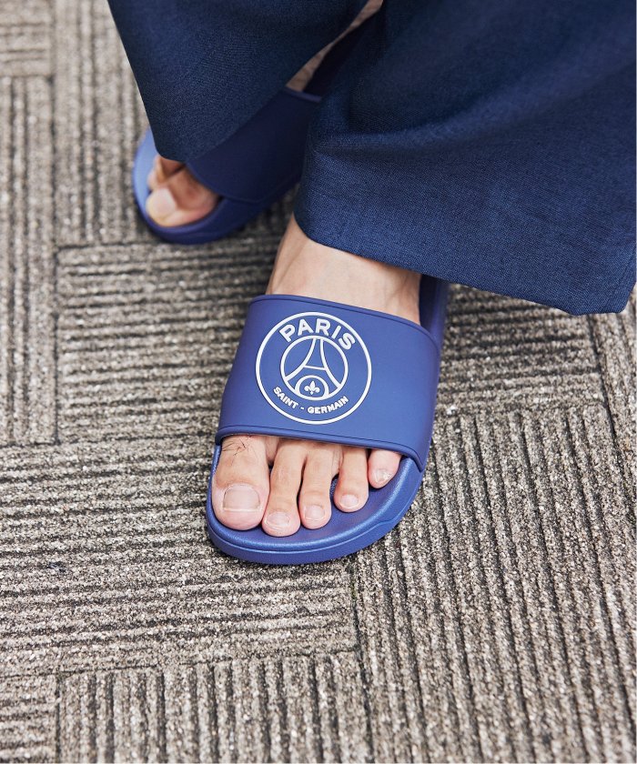 Paris Saint-Germaine エンブレム シャワーサンダル セール】【Paris Saint－Germain】エンブレム シャワーサンダル