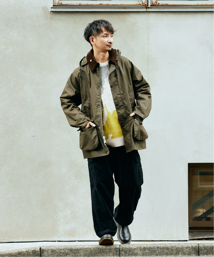 Barbour / バブアー】別注オーバーサイズ BEDALE(505444791 Barbour / バブアー】別注オーバーサイズ BEDALE(505444791