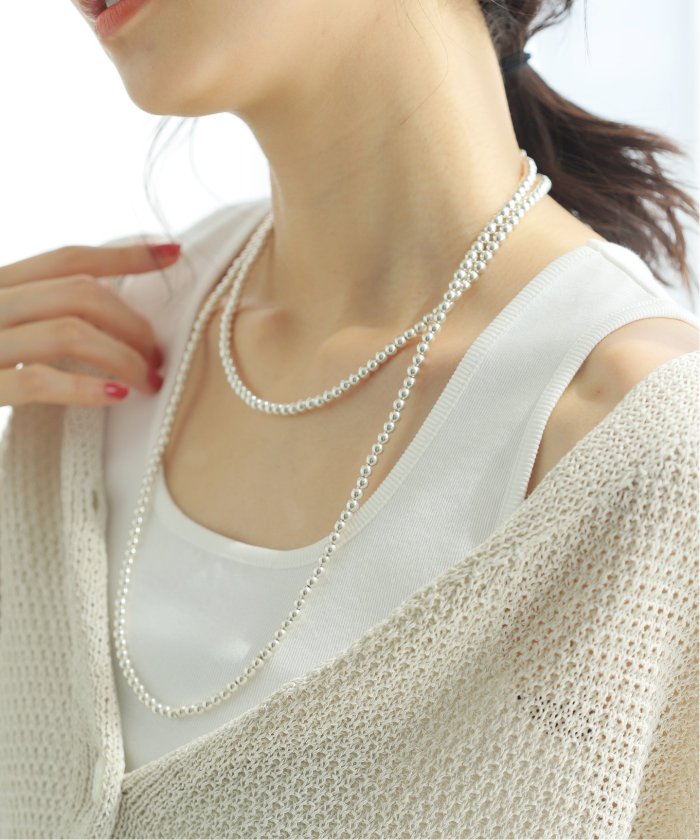 framework シャイニービーズネックレス