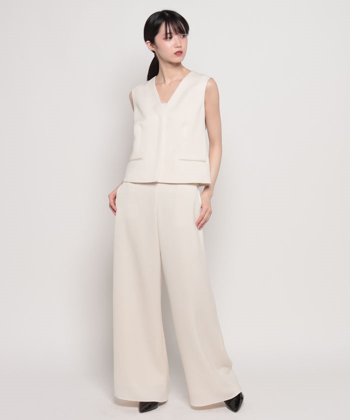 Theory ベスト OXFORD CREPE CL SLIM VEST ジレ