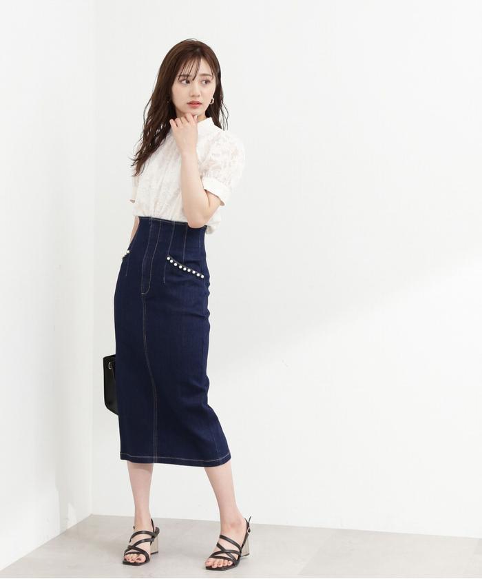 美品❤︎ プロポーション ボディドレッシング ハイウエストタイトスカート 黒 S プロポーションボディドレッシング PROPORTION BODY DRESSING